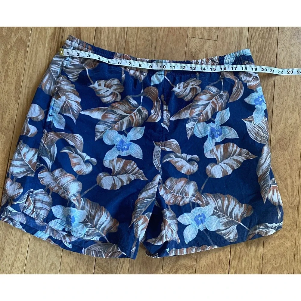 Catalina Floral Swim Trunks Board Shorts Lined Men's Size Large